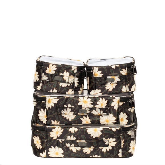 NWT Lug Sky Cubbies Storage Container Set in Autumn Daisies - Picture 9 of 13